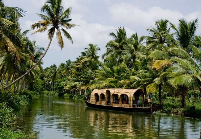 Houseboat on Backwater